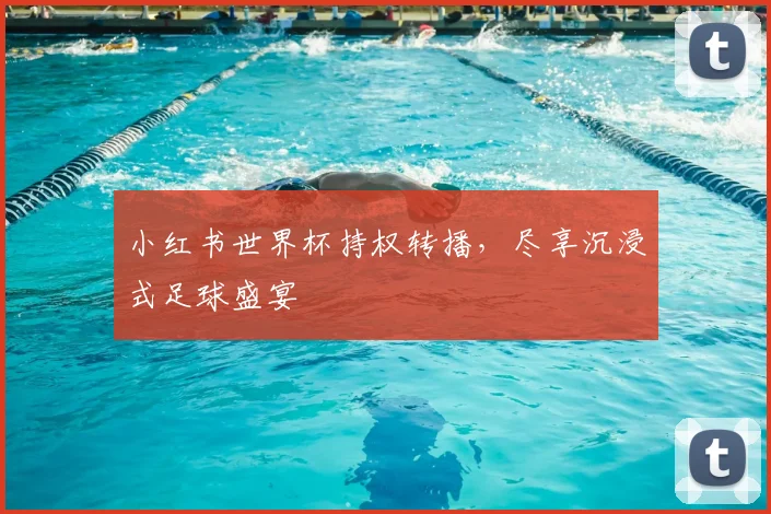 小红书世界杯持权转播，尽享沉浸式足球盛宴
